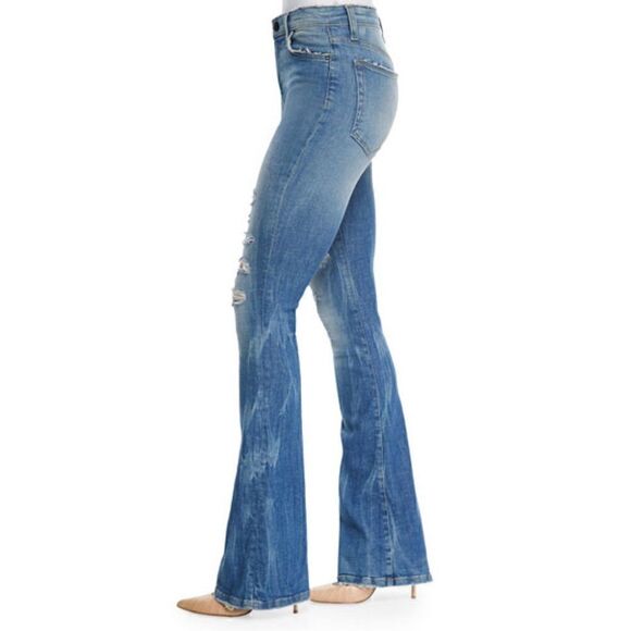 CLEARANCE - NEW Joe's Jeans Gretchen High Rise Flared Leg Jean - Picture 3 of 5
